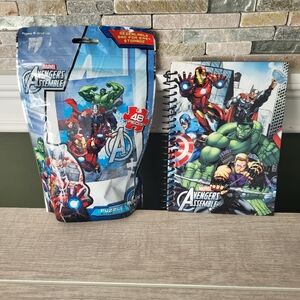Marvel Avengers Assemble‎ 48 Piece Jigsaw Puzzle And Journal